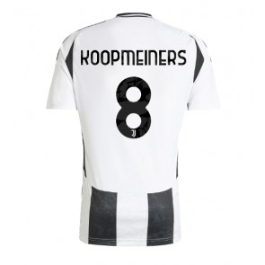 Juventus Teun Koopmeiners #8 Domácí Dres 2024-25 Krátký Rukáv